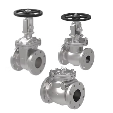 Gat e, Globe & Check Valves